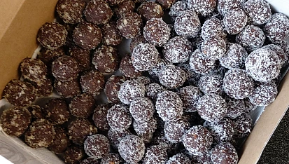 Rumové kuličky s kokosem