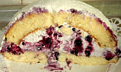 Piškotový dort s borůvkovou náplní (Piškotový dort s borůvkovou náplní)