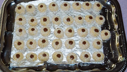 Kokosové kuličky z vařených žloutků