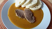 Vepřová plec na smetaně, Vepřová plec na smetaně