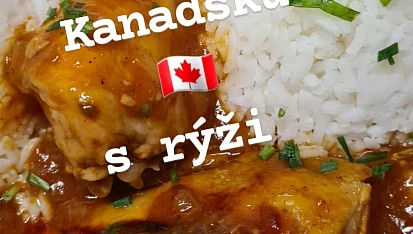 Kuřecí stehna po kanadsku