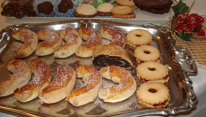 Štědrovečerní a velikonoční tabule 2019, 2020, 2021, 2022, 2023, 2024, Vánoce 2021 Bratislavské rohlíčky