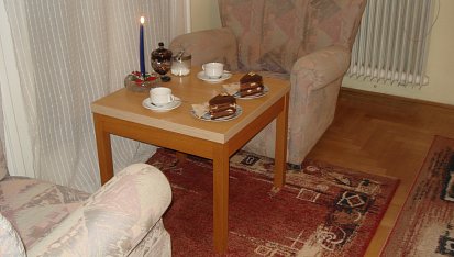 Štědrovečerní a velikonoční tabule 2019, 2020, 2021, 2022, 2023, 2024, Po večeři, káva a zákusky.