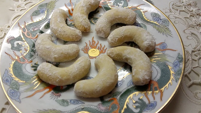 Vanilkové rohlíčky od babičky