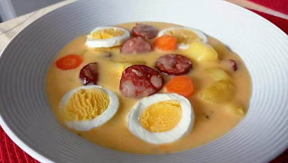 Hodolanská omáčka s klobásou, Hodolanská omáčka s klobásou