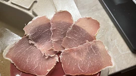 Domácí  sušené prosciutto