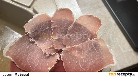 Domácí  sušené prosciutto