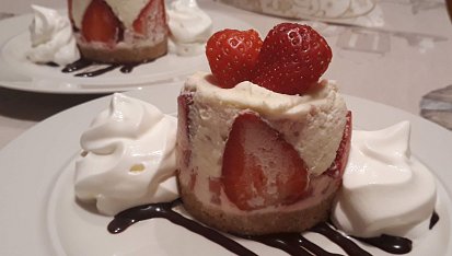 Mini cheesecake s jahodami za studena, Mini cheesecake s jahodami za studena