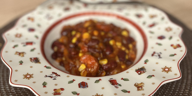 Podkrušnohorské chilli con carne