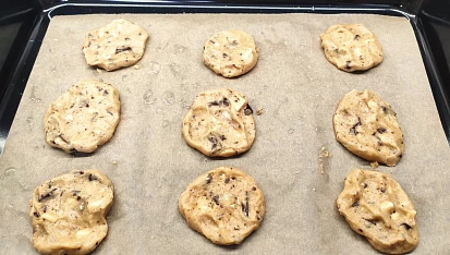 Cookies s čokoládou
