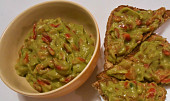 Guacamole, neboli avokádová salsa  (Dělená strava podle LK - Kytičky i Zvířata) (guacamolle. Na opečením toustu patří samozřejmě do KY.)