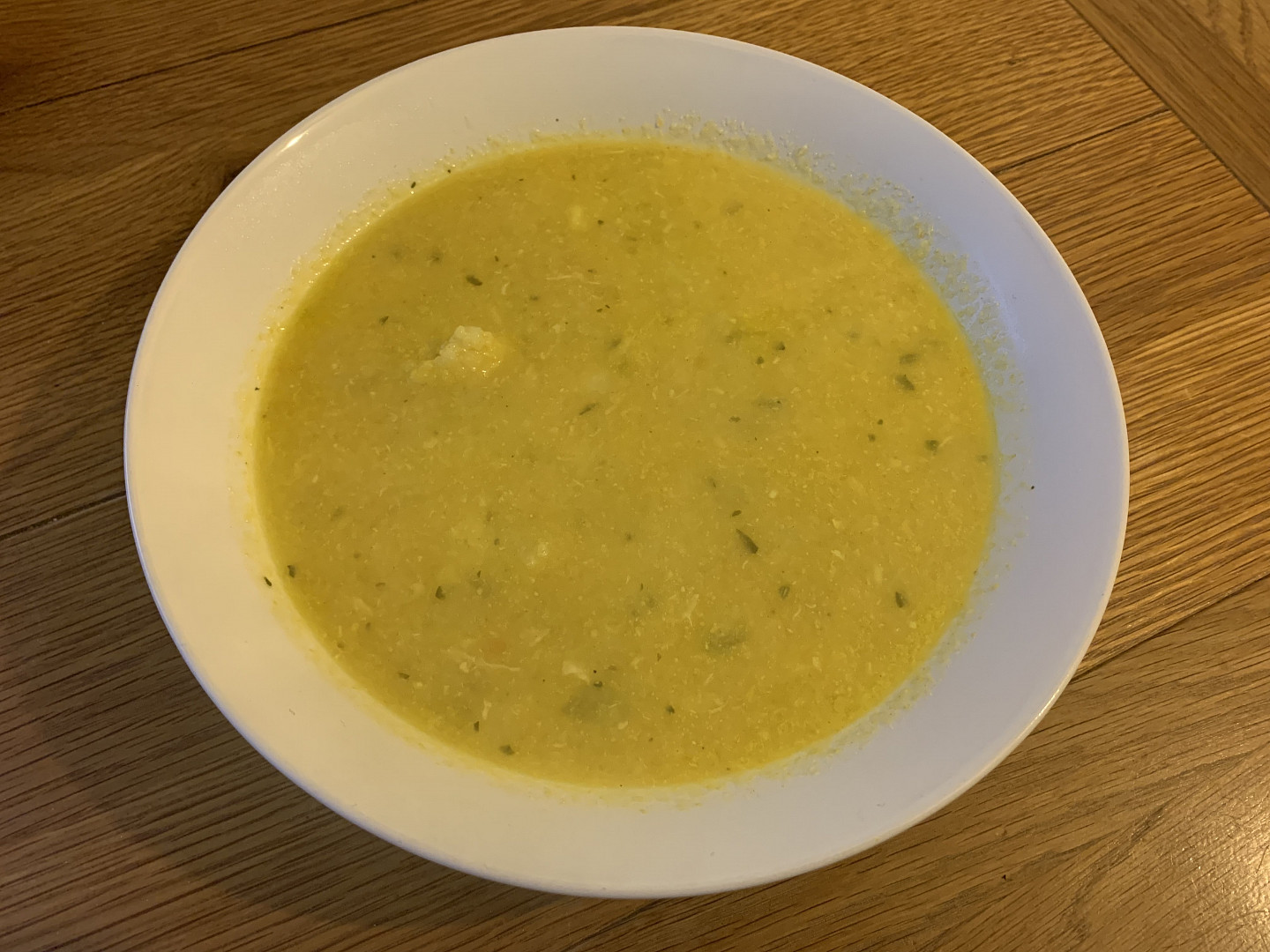 Květáková polévka s mrkví