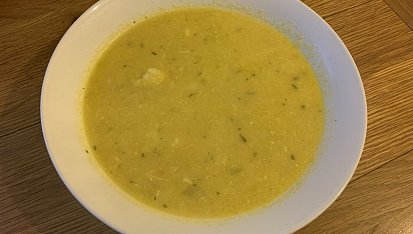 Květáková polévka s mrkví