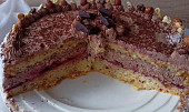 Nadýchaný dort s čokoládou Margot a pařížským krémem, Nadýchaný dort s čokoládou Margot a pařížským krémem