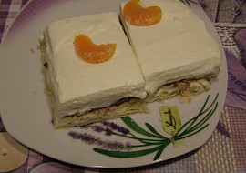 Šlehačkové řezy s mascarpone