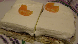 Šlehačkové řezy s mascarpone