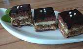 Kakao – ořechové řezy