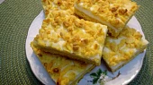 Strouhané mrkvové řezy se špaldovou moukou