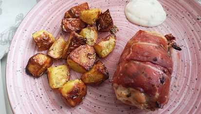 Kuřecí závitky se sušenými rajčaty a mozzarellou