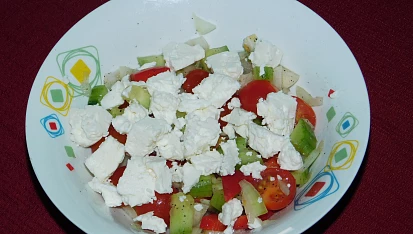 Šopský salát - šopák