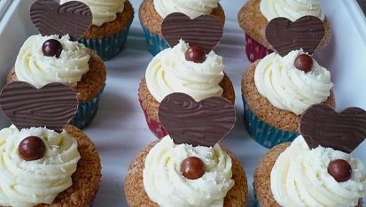 Cupcaky s vanilkovým krémem