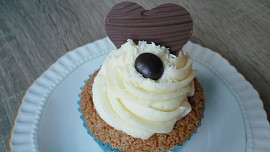 Cupcaky s vanilkovým krémem Cupcaky s vanilkovým krémem