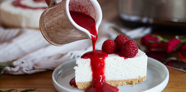 Valentýnský cheesecake