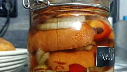 Velice pikantní utopenci jen pro otrlé, Naložené utopenci