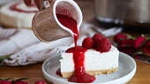 Valentýnský cheesecake