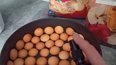 Zákusek s jablečným džusem