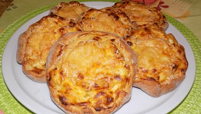 Francouzské cibulové koláčky