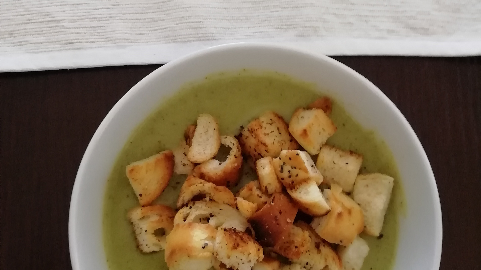 Rychlá brokolicová polévka