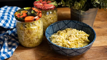 Cuketové zelí zavařené na zimu i jiné roční období