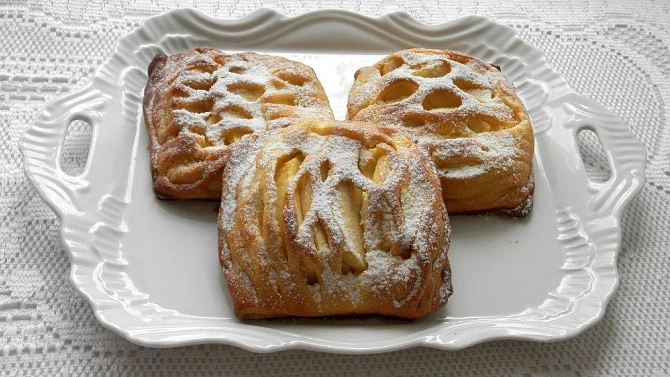 Mřížkové koláčky s tvarohem, Mřížkové koláčky s tvarohem