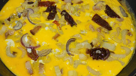 Omeleta z řapíkatého celeru