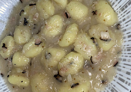 Gnocchi, zelí a uzené - 3v1