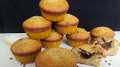 Banánové muffinky s čokoládou, Banánové muffiny s čokoládou