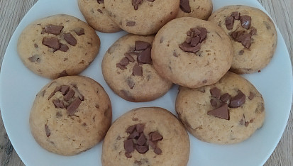 Měkké čokoládové cookies