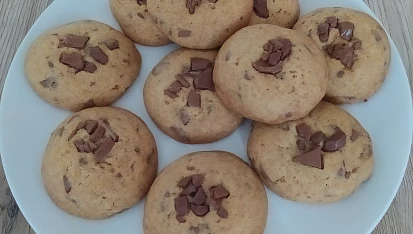 Měkké čokoládové cookies