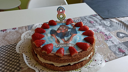 Kakaový olejový korpus na dort