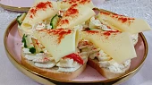 Tvarohovo-sýrové chlebíčky