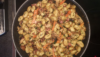 Gnocchi na pánvi