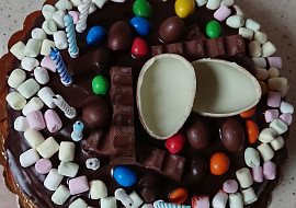 Kinder čokoládový dort
