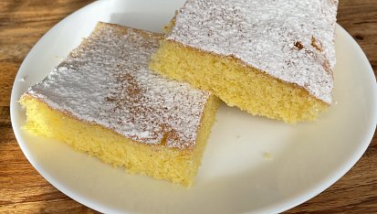 Citronová babetka - jemná a vláčná
