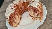 Hrníčková mramorová bábovka, Mramorovaná