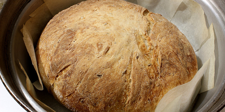 Základní chleba z remosky (Upečeno. Cca 43 minut.)