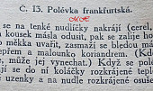 Frankfurtská polévka podle Magdaleny Dobromily Rettigové, Recept z Kuchařské knihy z roku 1921 podle M.D.R.