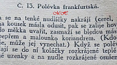 Frankfurtská polévka podle Magdaleny Dobromily Rettigové, Recept z Kuchařské knihy z roku 1921 podle M.D.R.