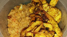 Kuřecí prsa - air fryer