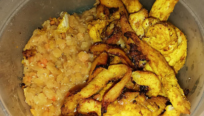 Kuřecí prsa - air fryer